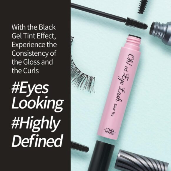 ETUDE Oh M'Eye Lash Black Tint Mascara - Image 5