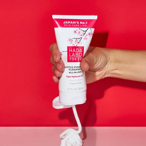 Hada Labo Tokyo Gentle Hydrating Foaming Facial Cleanser - Image 3